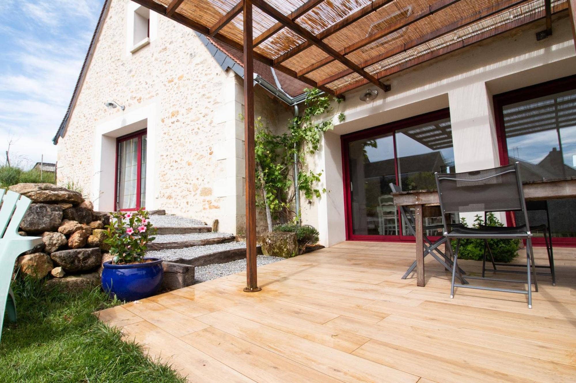 Maison Nature Cosy Proche Azay Villandry Saché Exterior foto